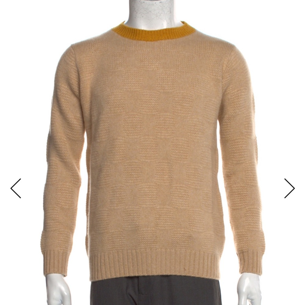 The Elder Statesman Cashmere Crew Neck Sweater (XS)